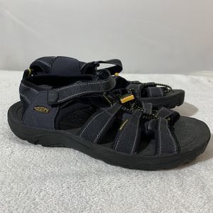 Keen Newport H2 Youth Size 5  Womens 6.5-7 Navy And Black Excellent Cond…